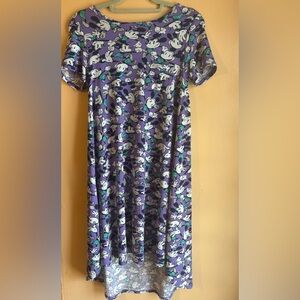 Disney Mickey Mouse Print Midi Dress